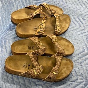 2 pairs ladies size 40 Birkenstock  size 40